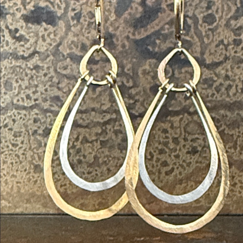Sundance “Nesting Teardrop” earrings. New with tags.